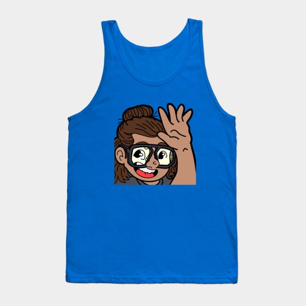 Hi emote Tank Top by nataliamcaban